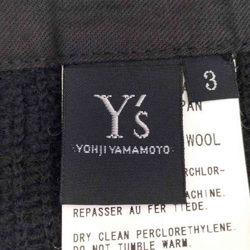 ワイズ Ys 02aw ウール ラップ ニットスカート レディース JPN:3